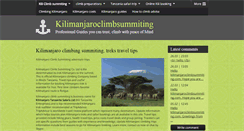 Desktop Screenshot of kilimanjaroclimbsummiting.com